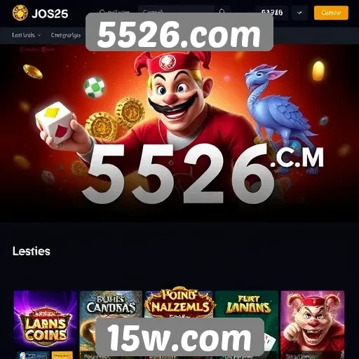 Comparação do 5526.com com outros sites de jogos populares